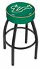  South Florida 25" Swivel Counter Stool with Black Wrinkle Finish   