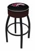  Southern Illinois 25" Swivel Counter Stool with Black Wrinkle Finish   