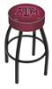  Texas A&M 25" Swivel Counter Stool with Black Wrinkle Finish   