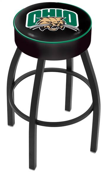  Ohio University 25" Swivel Counter Stool with Black Wrinkle Finish   