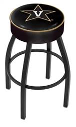  Vanderbilt 25" Swivel Counter Stool with Black Wrinkle Finish   