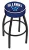  Villanova 25" Swivel Counter Stool with Black Wrinkle Finish   