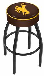  Wyoming 25" Swivel Counter Stool with Black Wrinkle Finish   