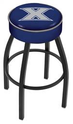  Xavier 25" Swivel Counter Stool with Black Wrinkle Finish   