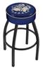  Georgetown 30" Swivel Bar Stool with Black Wrinkle Finish   