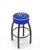  Kansas City Royals 30" Swivel Bar Stool with Black Wrinkle Finish   