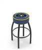  Milwaukee Brewers 30" Swivel Bar Stool with Black Wrinkle Finish   