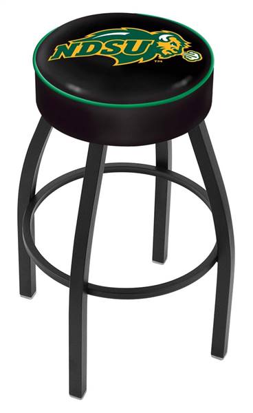  North Dakota State 30" Swivel Bar Stool with Black Wrinkle Finish   