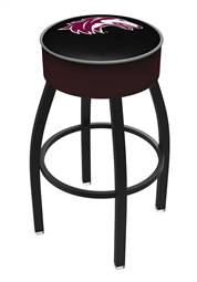  Southern Illinois 30" Swivel Bar Stool with Black Wrinkle Finish   