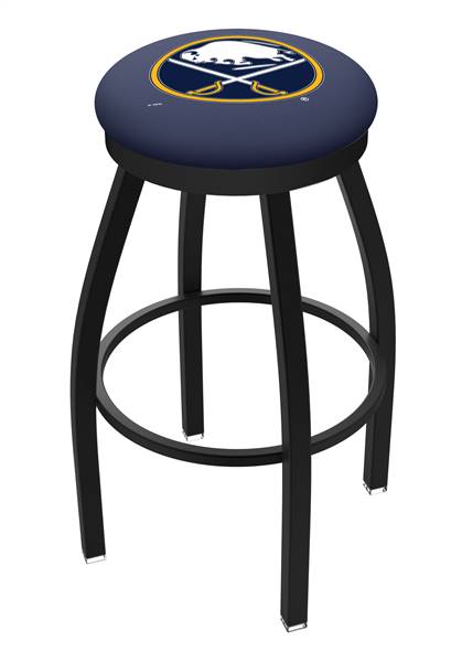  Buffalo Sabres  25" Swivel Counter Stool with Black Wrinkle Finish  