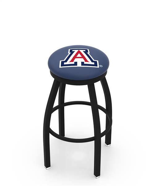  Arizona 25" Swivel Counter Stool with Black Wrinkle Finish  