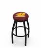  Central Michigan 25" Swivel Counter Stool with Black Wrinkle Finish  