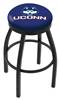  Connecticut 25" Swivel Counter Stool with Black Wrinkle Finish  