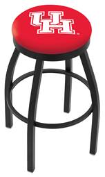  Houston 25" Swivel Counter Stool with Black Wrinkle Finish  