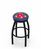  Boston Red Sox 25" Swivel Counter Stool with Black Wrinkle Finish  