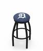  Detroit Tigers 25" Swivel Counter Stool with Black Wrinkle Finish  