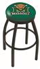  Marshall 25" Swivel Counter Stool with Black Wrinkle Finish  