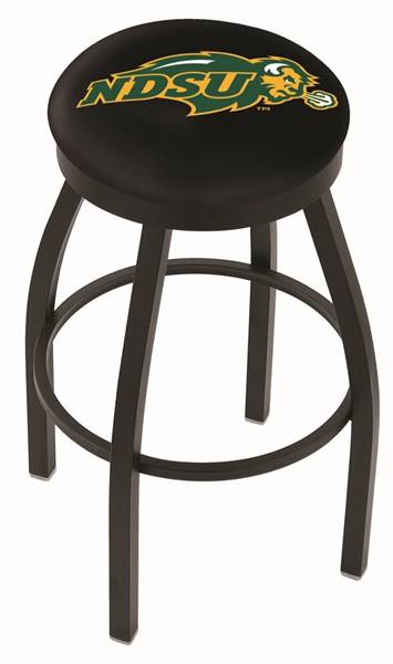  North Dakota State 25" Swivel Counter Stool with Black Wrinkle Finish  