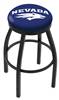  Nevada 25" Swivel Counter Stool with Black Wrinkle Finish  