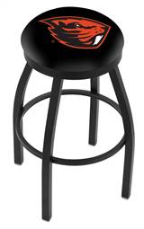  Oregon State 25" Swivel Counter Stool with Black Wrinkle Finish  