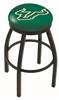  South Florida 25" Swivel Counter Stool with Black Wrinkle Finish  