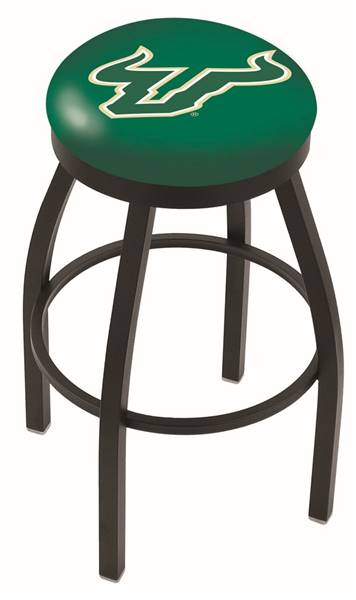  South Florida 25" Swivel Counter Stool with Black Wrinkle Finish  
