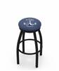  US Naval Academy (NAVY) 25" Swivel Counter Stool with Black Wrinkle Finish  