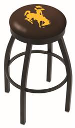  Wyoming 25" Swivel Counter Stool with Black Wrinkle Finish  