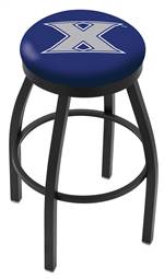  Xavier 25" Swivel Counter Stool with Black Wrinkle Finish  