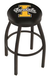  Idaho 30" Swivel Bar Stool with Black Wrinkle Finish  