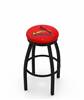  St. Louis Cardinals 30" Swivel Bar Stool with Black Wrinkle Finish  