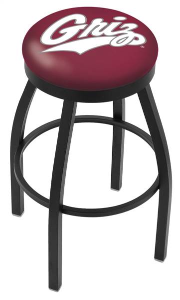  Montana 30" Swivel Bar Stool with Black Wrinkle Finish  