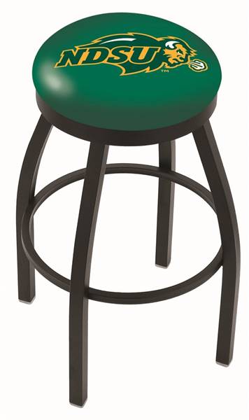  North Dakota State 30" Swivel Bar Stool with Black Wrinkle Finish  