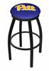  Pitt 30" Swivel Bar Stool with Black Wrinkle Finish  