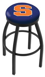  Syracuse 30" Swivel Bar Stool with Black Wrinkle Finish  