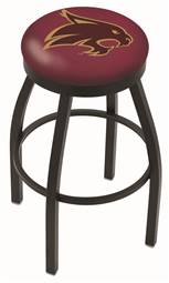  Texas State 30" Swivel Bar Stool with Black Wrinkle Finish  