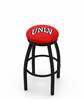  UNLV 30" Swivel Bar Stool with Black Wrinkle Finish  