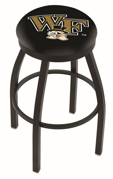  Wake Forest 30" Swivel Bar Stool with Black Wrinkle Finish  