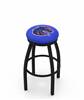  Boise State 36" Swivel Bar Stool with Black Wrinkle Finish  