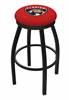  L8B2B Florida Panthers 36" Swivel Bar Stool with Black Wrinkle Finish  