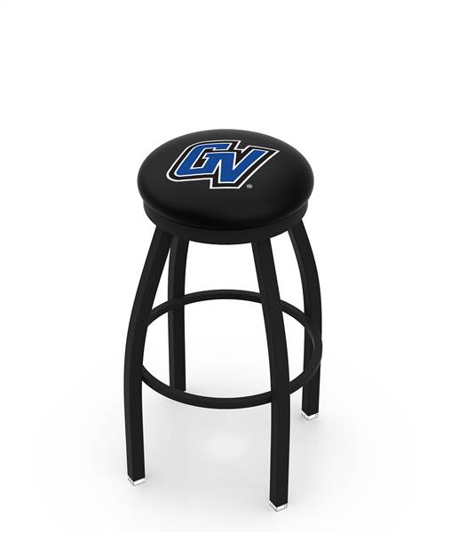  Grand Valley State 36" Swivel Bar Stool with Black Wrinkle Finish  