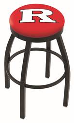  Rutgers 36" Swivel Bar Stool with Black Wrinkle Finish  