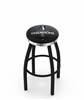 Vegas Golden Knights - 2023 Stanley Cup Champions  25" Swivel Counter Stool with a Black Wrinkle and Chrome Finish    