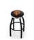  San Francisco Giants 25" Swivel Counter Stool with a Black Wrinkle and Chrome Finish  