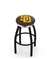  San Diego Padres 30" Swivel Bar Stool with a Black Wrinkle and Chrome Finish  