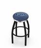  Tampa Bay Rays 30" Swivel Bar Stool with a Black Wrinkle and Chrome Finish  