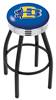  South Dakota State 30" Swivel Bar Stool with a Black Wrinkle and Chrome Finish  