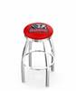  Alabama 25" Swivel Counter Stool with Chrome Finish  