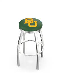  Baylor 25" Swivel Counter Stool with Chrome Finish  