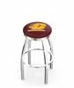  Central Michigan 25" Swivel Counter Stool with Chrome Finish  